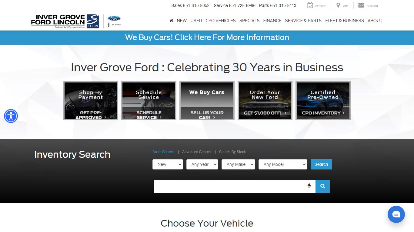 Inver Grove Ford Dealer | New and Used Car Dealership Inver Grove ...